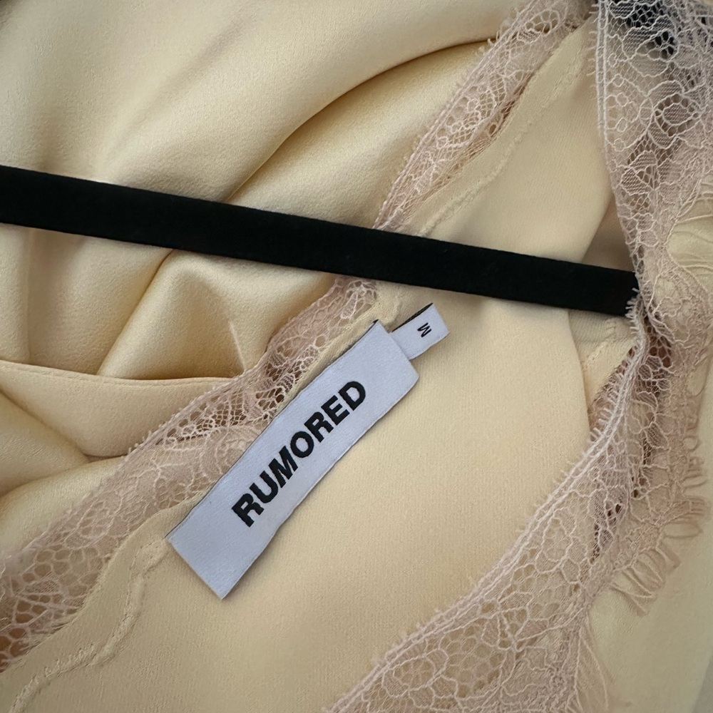 Rumored Buttercup Monarch Midi Dress - Picture 5 of 5